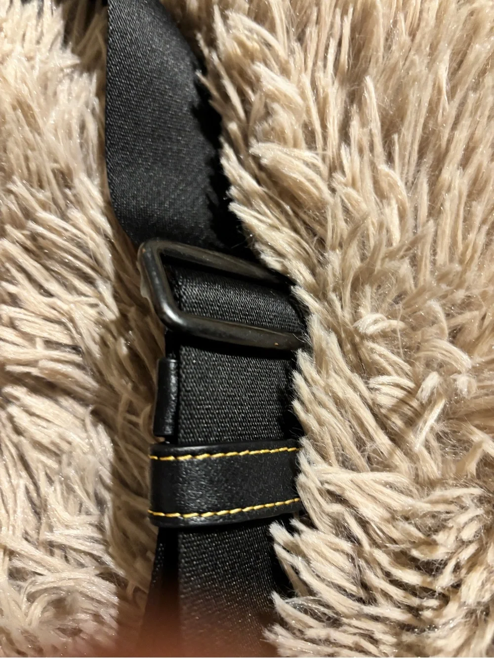COACH Brown Signature Canvas Messenger Crossbody Bag with Black Leather Badge